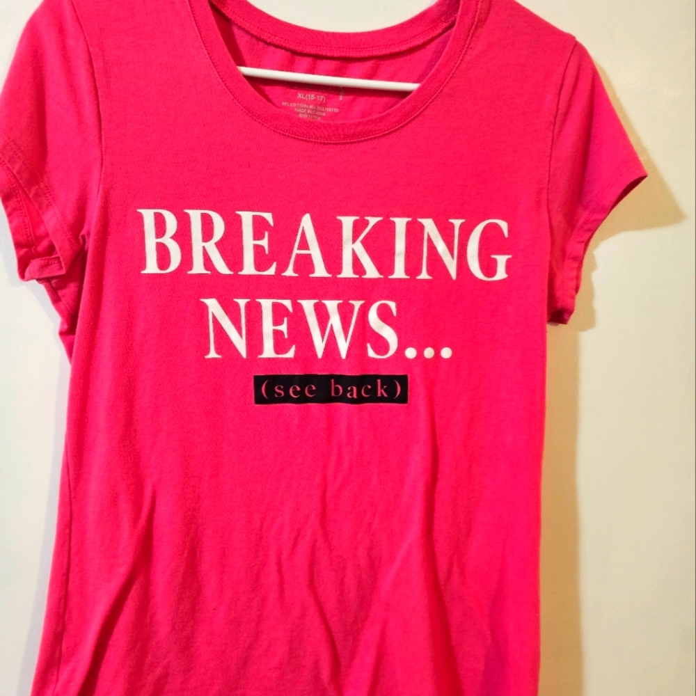 Pink tee shirt